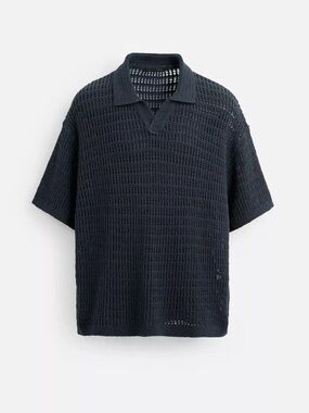 Zara Knit Polo Shirt